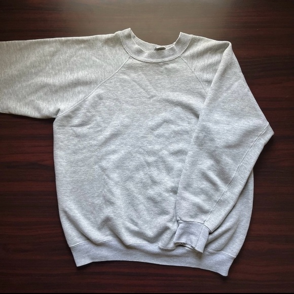 Hanes Other - Hanes Light Gray Crewneck Men's Sweater